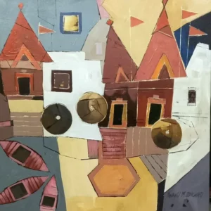 36 X 36 inches, Acrylic on Canvas