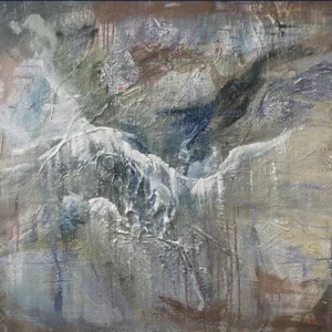 Hold me in your Arms all Winter, 30'’ X 36'’, Acrylic on canvas