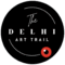 The delhi art trail - Dark logo