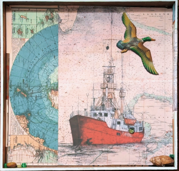 Assemblage Art - Voyage 5