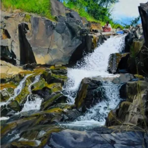 Placidity - Oil on Canvas By Vivek Vadkar