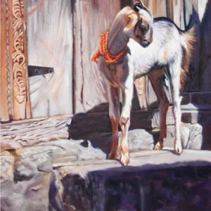 Smart Appearance - Oil on Canvas By Vivek Vadkar