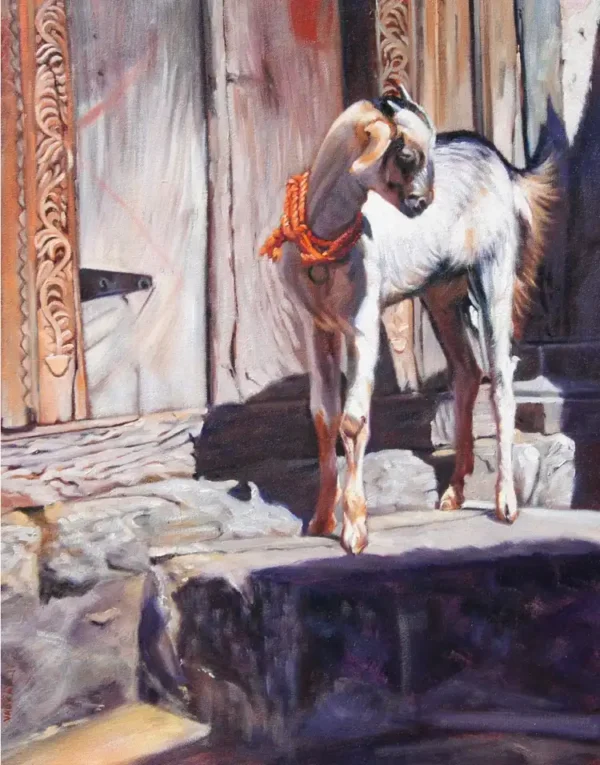 Smart Appearance - Oil on Canvas By Vivek Vadkar
